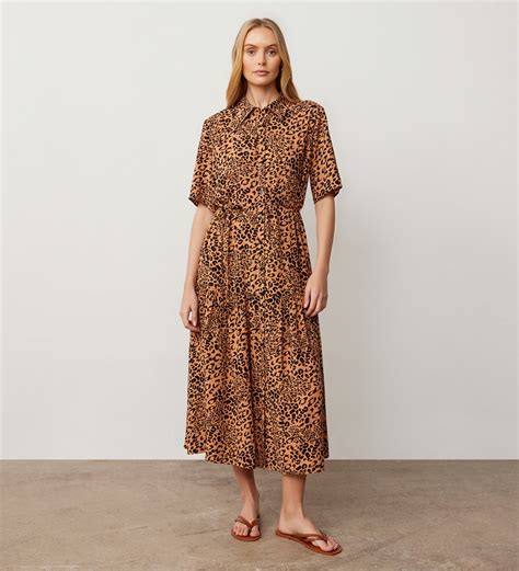 zara dress animal print|animal print midi shirt dress.